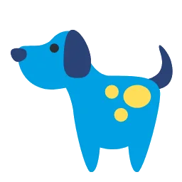 a dog icon
