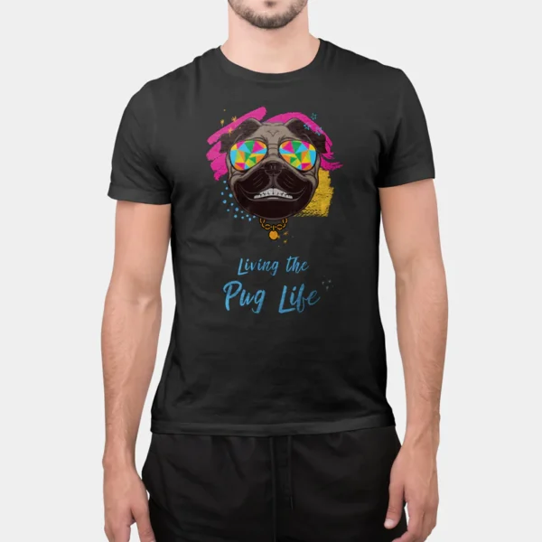 Men's T-Shirt - Pug Life - Image 2