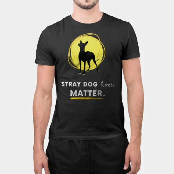 Men's T-Shirt - Stray Dog Lives Matter - Image 2