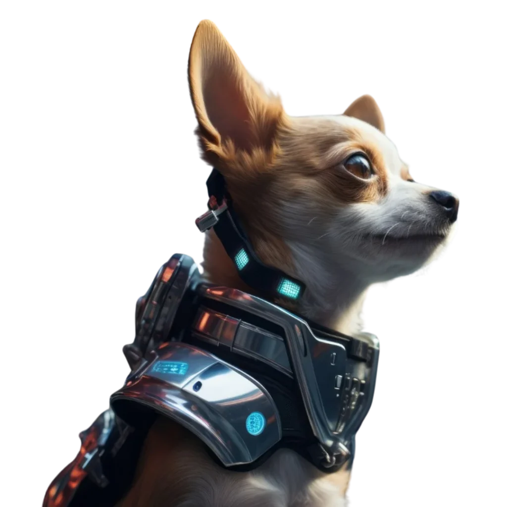 dog with ai